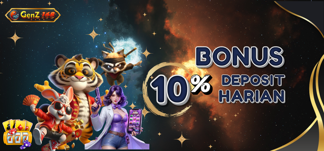 BONUS DEPOSIT HARIAN 10% SLOT